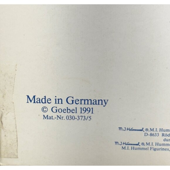 M J Hummel “Friends Forever" Collector Relief Plates 1991 "Meditation"‎ Org. Box - Picture 14 of 15